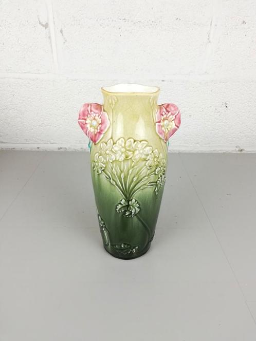 Art nouveau vaas Gustave De Bruyn, Antiek en Kunst, Antiek | Vazen, Ophalen of Verzenden