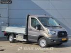 Ford Transit 105pk Open Laadbak Airco Cruise Euro6 Pritsche, Auto's, Bestelwagens en Lichte vracht, Euro 6, Bedrijf, Ford, Te koop