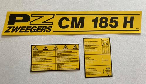PZ cyclomaaier stickerset 185H, 186 en 212, Verzamelen, Stickers, Nieuw, Overige typen, Ophalen of Verzenden