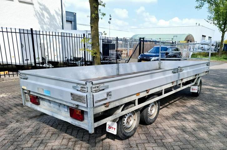 Remorque aanhangwagen schamelaanhangwagen trailer, Auto diversen, Aanhangers en Bagagewagens, Zo goed als nieuw, Ophalen of Verzenden