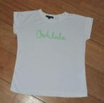 T-shirt blanc imprimé Ella Italia (152), Comme neuf, Fille, Ella Italia, Chemise ou À manches longues