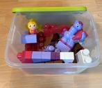 Mega Blocks prinses in handige opbergdoos., Kinderen en Baby's, Speelgoed | Bouwstenen, Ophalen, Zo goed als nieuw, Megabloks