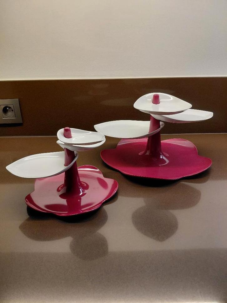 Grote en kleine etagère van Zak! designs, Huis en Inrichting, Keuken | Servies, Zo goed als nieuw, Schaal of Schalen, Overige stijlen