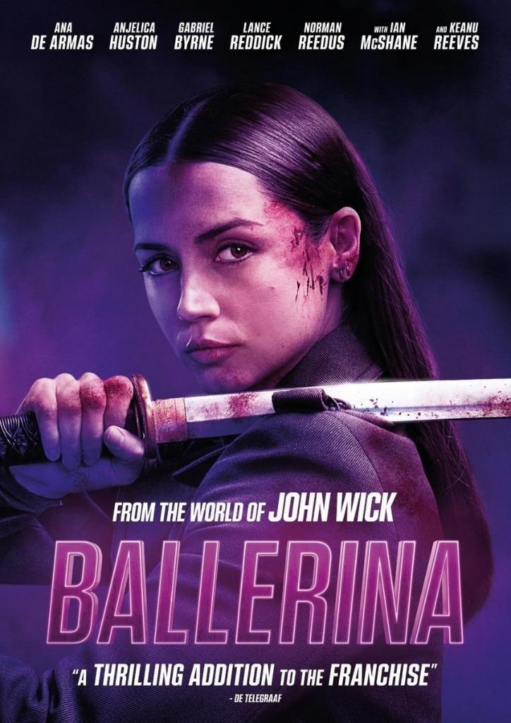 Dvd - Ballerina (Gebaseerd op John Wick), Cd's en Dvd's, Dvd's | Actie, Actiethriller, Vanaf 16 jaar, Ophalen of Verzenden