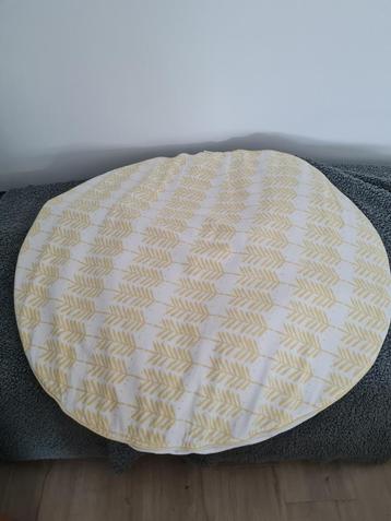 Speelmat - Roomblush / geel-wit beschikbaar voor biedingen