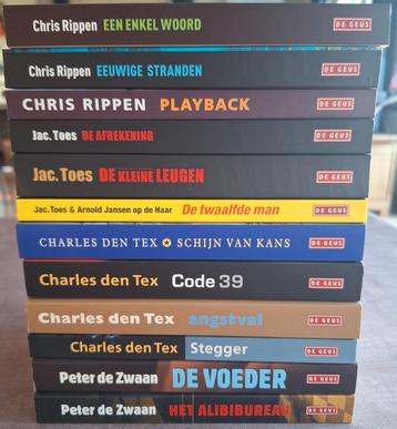 Set van 12 boeken beschikbaar voor biedingen