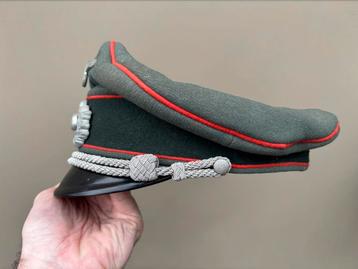 Originele Artillerie Schirmmütze, Verzamelen, Militaria | Tweede Wereldoorlog, Ophalen of Verzenden