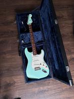 Fender Stratocaster surf green classic 60s lacquer (nitro), Solid body, Zo goed als nieuw, Fender, Ophalen