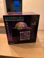 Karaoke Box with disco Lighting, Muziek en Instrumenten, Licht en Laser, Nieuw
