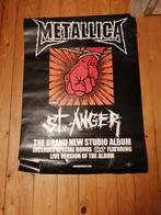 Poster Metallica St Anger, Collections, Utilisé, Enlèvement ou Envoi