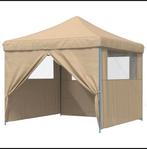 Tonnelle de jardin pliable, 3 x 3 m, avec 4 parois latérales, Tuin en Terras, Partytenten, Ophalen of Verzenden, Nieuw, Opvouwbaar