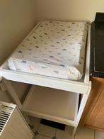 Verschoontafel / verzorgingstafel WIT met kussen en hoes, Kinderen en Baby's, Kinderkamer | Commodes en Kasten, Ophalen of Verzenden