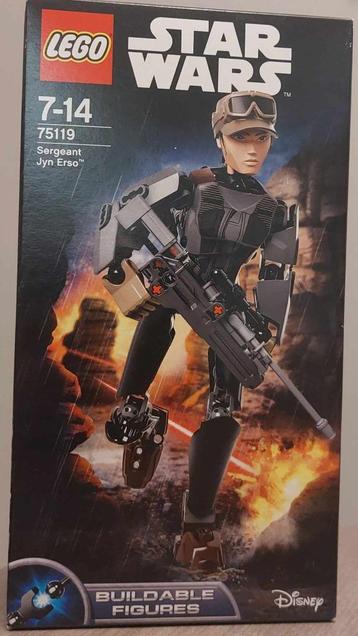 STAR WARS SERGEANT JYN ERSO 75119 NIEUW EN VERZEGELD beschikbaar voor biedingen