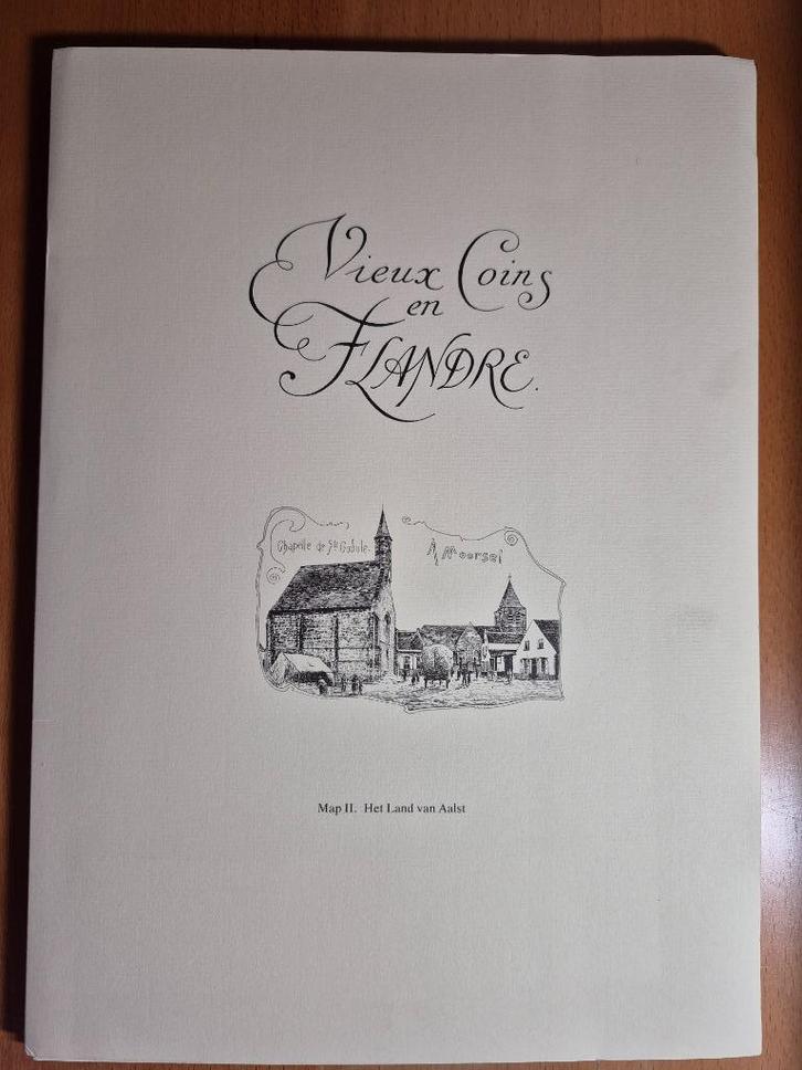 Verzorgde uitgave 'Vieux Coins en Flandre", Antiek en Kunst, Antiek | Boeken en Manuscripten, Ophalen of Verzenden