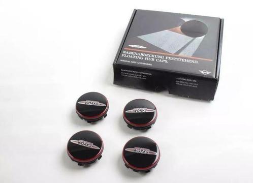 Works vaststaande MINI Naafdop floating center cap set 56 MM, Auto-onderdelen, Carrosserie, Mini, Nieuw, Ophalen of Verzenden