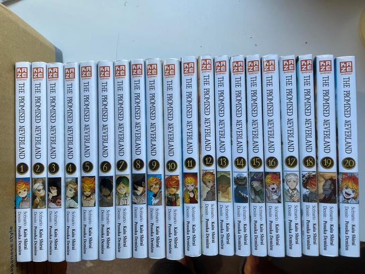 The promised neverland intégrale en 20 tomes 1 à 20, Boeken, Strips | Comics, Ophalen of Verzenden