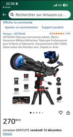 télescope Astronomie HETEKAN !!!! NEUF JAMAIS DÉBALLÉ !!!!!, TV, Hi-fi & Vidéo, Matériel d'optique | Télescopes, Neuf, Enlèvement