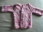 Handgemaakt wollen babyvestje, Ophalen, Gebruikt, Maat 80
