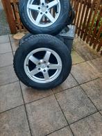 4 Velgen met winterbanden, Autos : Pièces & Accessoires, Pneus & Jantes, Pneus hiver, Enlèvement, Utilisé, Véhicule tout-terrain