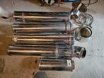 Inox schoorsteen, Doe-het-zelf en Bouw, Ophalen, Zo goed als nieuw, Inox