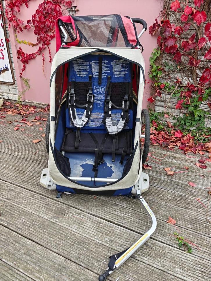 Thule fietskar Chariot Corsaire XL + accessories, Fietsen en Brommers, Fietsaccessoires | Aanhangwagens en Karren, Gebruikt, Kinderkar