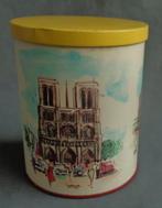 Notre Dame Colosseum blik 1950s retro container, Verzenden