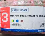 Preflex SAFE - flexible tube Ø16mm with VOB 3G2,5mm² 20m, Ophalen of Verzenden