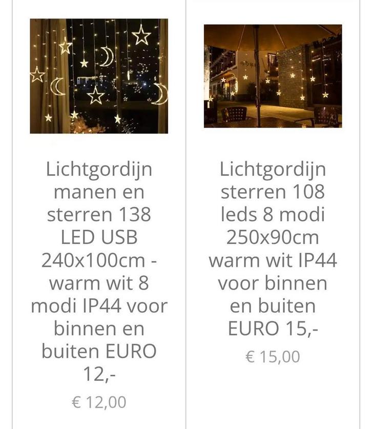 Uitverkoop kerstartikelen via www beautyforall be, Diversen, Kerst, Nieuw, Ophalen of Verzenden