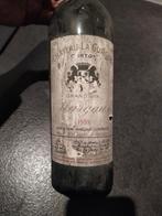 Wijn chateau la gurgue margaux 1955, Verzamelen, Wijnen, Ophalen of Verzenden, Gebruikt