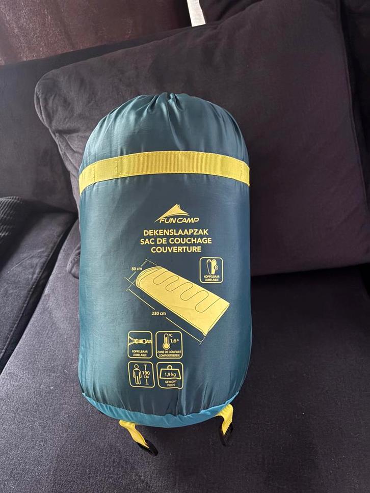 Slaapzak, Caravans en Kamperen, Slaapzakken, Zo goed als nieuw, Ophalen of Verzenden