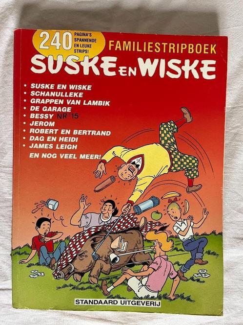 Suske en Wiske Familiestripboek 8 verhalen, Livres, BD, Utilisé, Plusieurs BD, Enlèvement