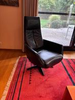 Relaxzetel leder, Ophalen, Gebruikt, Leer