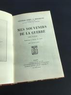 Mes souvenirs de la guerre / Tome 1, Livres, Guerre & Militaire, Utilisé, Enlèvement ou Envoi