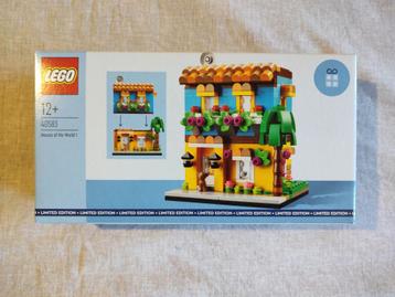 Lego Houses of the World – 40583 + 40590 + 40594 + 40599  beschikbaar voor biedingen