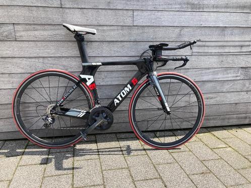 Tijdritfiets Atom6, Fietsen en Brommers, Fietsen | Racefietsen, Zo goed als nieuw, Meer dan 20 versnellingen, 28 inch, Carbon