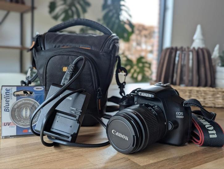 Canon EOS 1100D – Zeer weinig gebruikt, Audio, Tv en Foto, Fotocamera's Digitaal, Zo goed als nieuw, Spiegelreflex, Canon, Ophalen of Verzenden