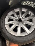 Set 4 velgen en banden Mercedes CLA 180 coupé, Auto-onderdelen, Banden en Velgen, Ophalen, Gebruikt, Winterbanden, Velg(en)
