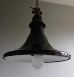 Antieke emaille hanglamp., Huis en Inrichting, Ophalen, Gebruikt