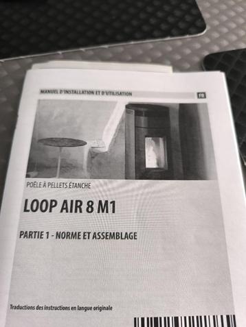 poêle à pellets, Autres carburants, Comme neuf, Enlèvement, Poêle à granulés