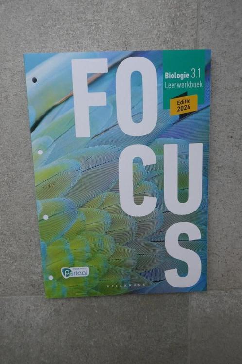 Focus Biologie 3.1 Leerwerkboek Editie 2024, Livres, Livres scolaires, Neuf, Biologie, Enlèvement ou Envoi