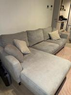 Canapé gris angle droit, Ophalen, Gebruikt, Stof