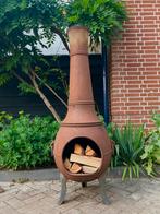 Perfecte zware kwaliteit gietijzeren tuinhaard 145 hoog!!!, Ophalen, Zo goed als nieuw