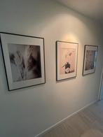 Set van 3 kaders IKEA + posters Desenio, Huis en Inrichting, Ophalen, 50 tot 75 cm, Metaal of Aluminium, Zo goed als nieuw