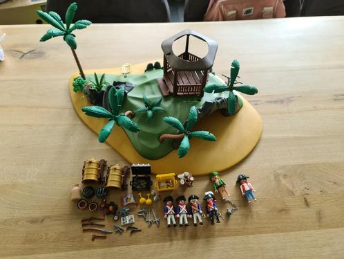 Playmobil Piraten Eiland, Kinderen en Baby's, Speelgoed | Playmobil, Gebruikt, Complete set, Ophalen