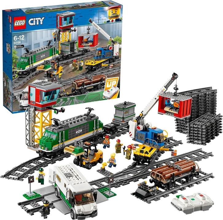 Neuf -  Lego Le train de marchandises télécommandé (60198), Kinderen en Baby's, Speelgoed | Duplo en Lego, Nieuw, Lego, Complete set