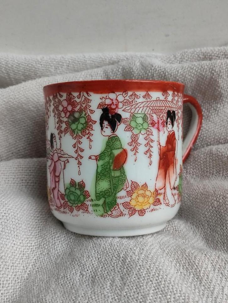 Tasses japonaises anciennes en porcelaine, Antiquités & Art, Antiquités | Porcelaine, Envoi