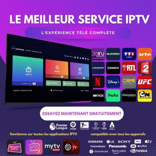 IPTV 12 MOIS  = 39€ TOP, TV, Hi-fi & Vidéo, Lecteurs multimédias, Neuf, Enlèvement ou Envoi