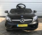 Kinder Auto Mercedes GLA45 AMG 12v wit MP3 / AUX / Vering, Kinderen en Baby's, Ophalen of Verzenden, Nieuw