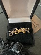 Set van artisanale zilveren ring en oorbellen, Koper, Ring