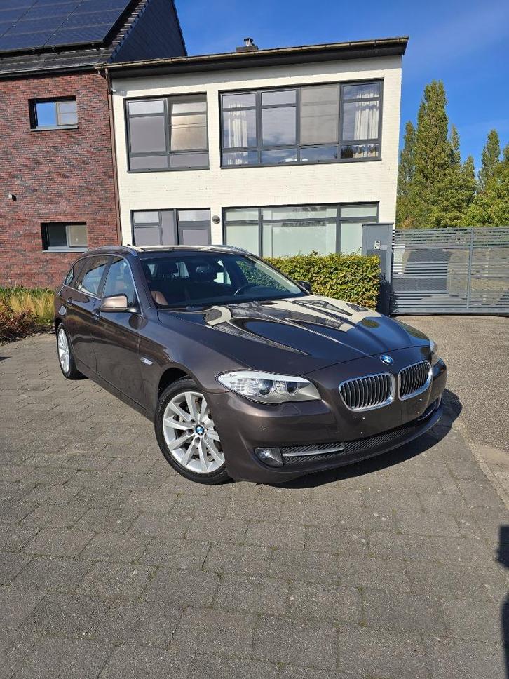 BMW 520d - 2012 - 184pk - 100% Dealer onderhouden, Auto's, BMW, Particulier, 5 Reeks, Achteruitrijcamera, Airbags, Alarm, Bluetooth